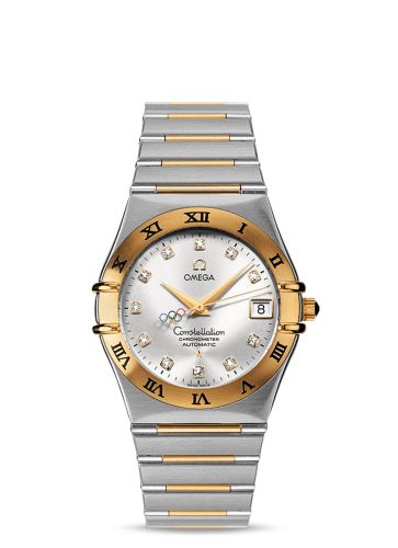 Omega Constellation Automatic 36 Stainless Steel / Yellow Gold / Beijing Olympics 2008